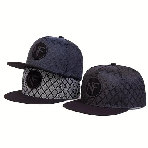 Unisex NF Letter Embroidery Hip-Hop Hats Spring And Autumn Outdoor