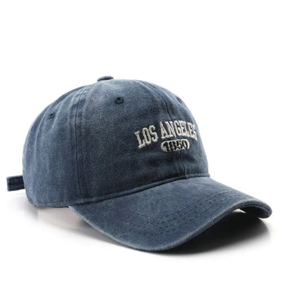 Personality Female Wash Do Old Letter Embroidery Los Angeles 1850 Cap Outdoor Male Sports Baseball Cap