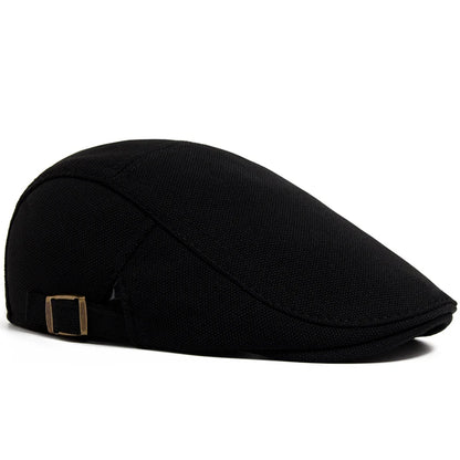 New Spring Autumn Beret Men Pineapple Pattern Fabric Casual Vintage Newsboy Hat
