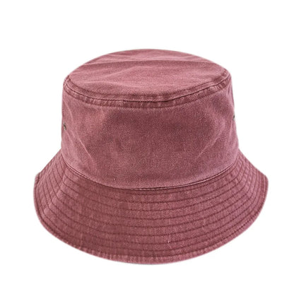 Popular Unisex Cotton Summer Washed Jeans Bucket Hat