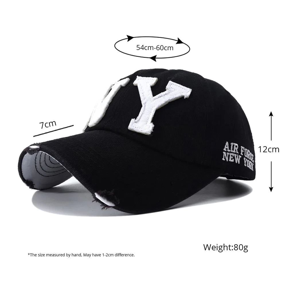 2025 New Designer Letter Embroidery Baseball Hat