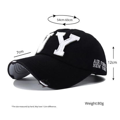 2025 New Designer Letter Embroidery Baseball Hat