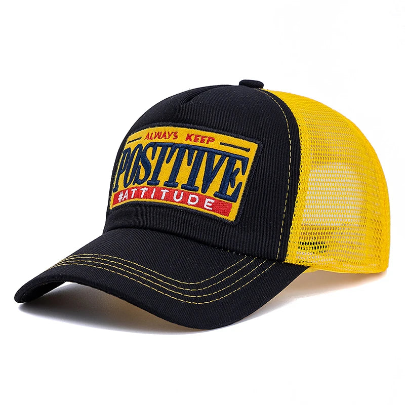 Hot Sale Unisex Baseball Cap Classic Always Keep Letter Pattern Mesh Cap