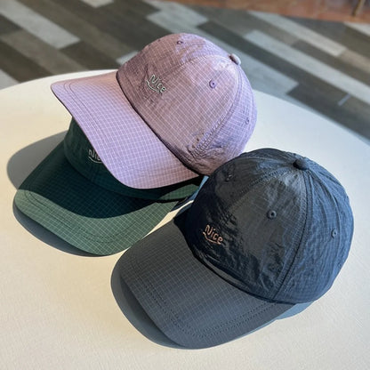 Summer Thin Breathable Mesh Baseball Caps for Men and Women
