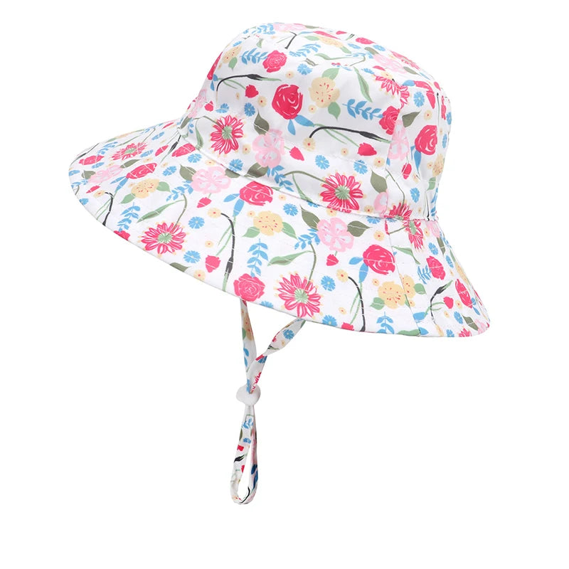 Custom Logo Uv Protection Children Bucket Hat