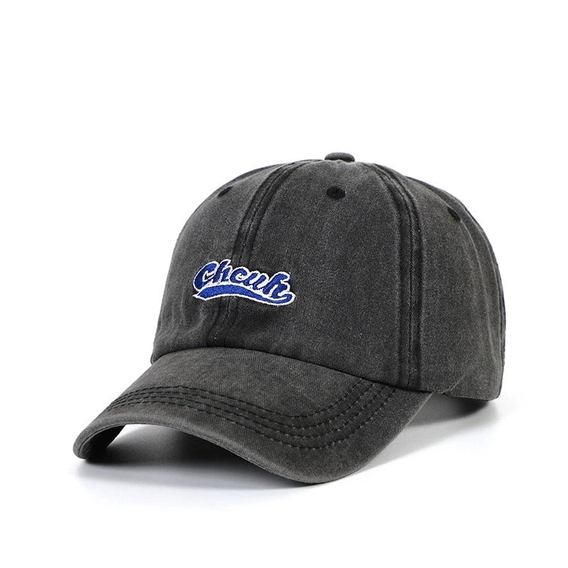 Unisex All Season Fashionable Washed Retro Baseball Cap