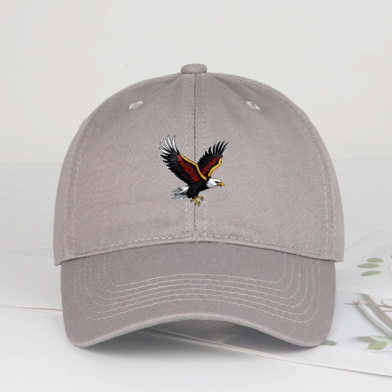 MLFO Eagle Soft Top Baseball Cap Bold Patriotic Retro Style Daily Commute & Outdoor Hiking For Patriotic Enthusiasts Holiday Gif