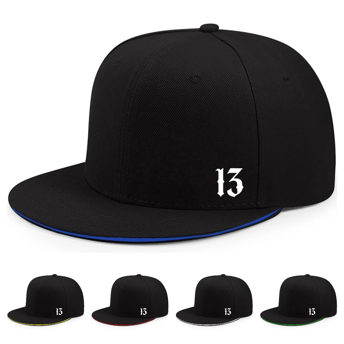 Both Men's And Women's Printed Digital 13 For All Seasons Baseball Cap
