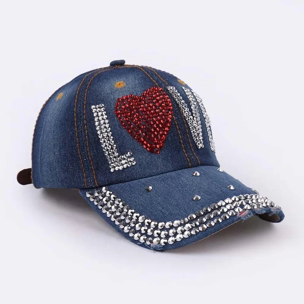 Fashion Washed Denim Baseball Cap