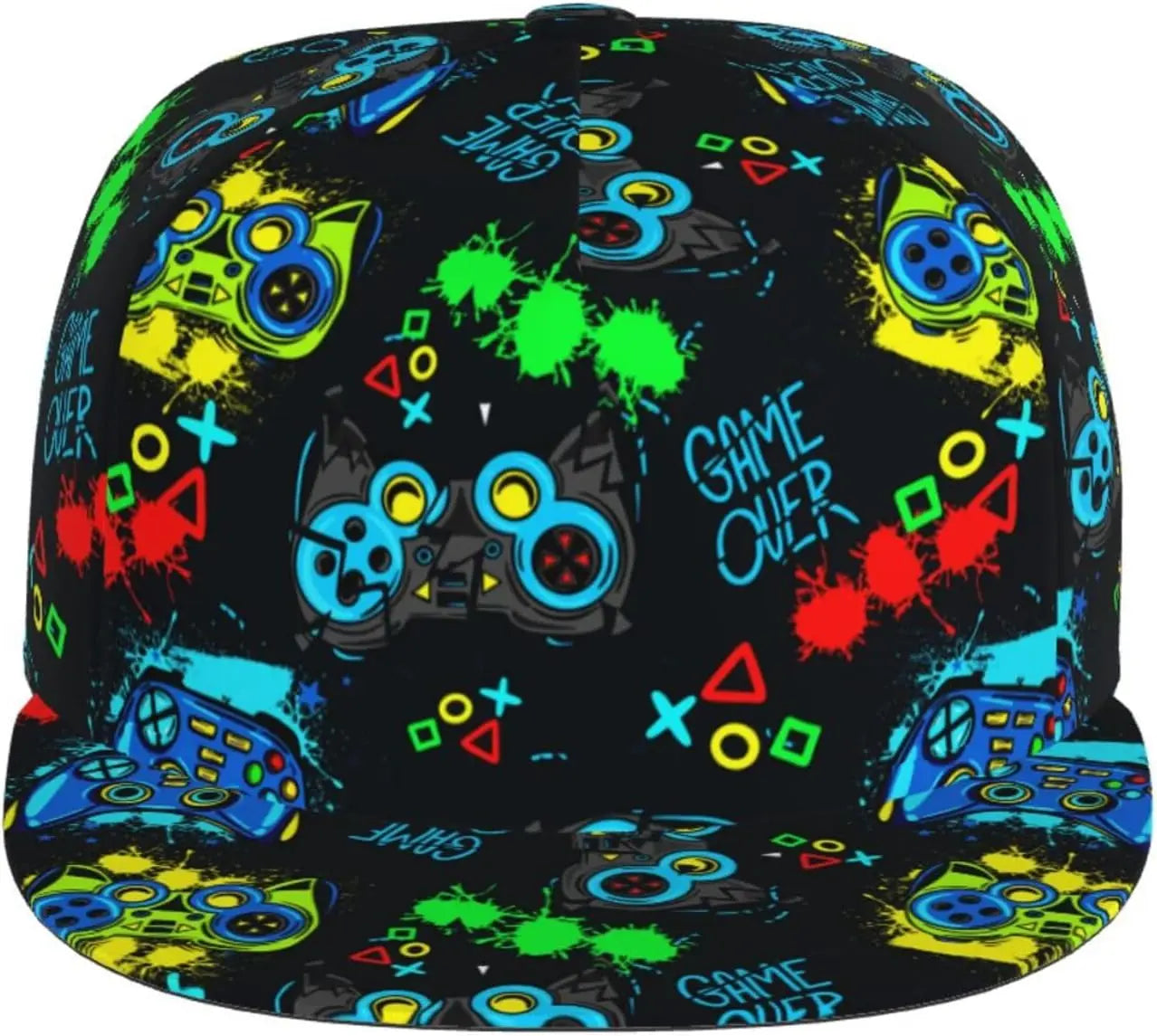 Casual Baseball Cap Hat Snapback Cap Hip Hop Trucker Hat for Dance Hiking
