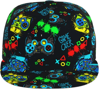 Casual Baseball Cap Hat Snapback Cap Hip Hop Trucker Hat for Dance Hiking