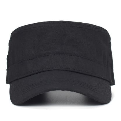 Waxed Canvas Cotton Military Caps Men Waterproof Cadet Army Cap Unique Design
