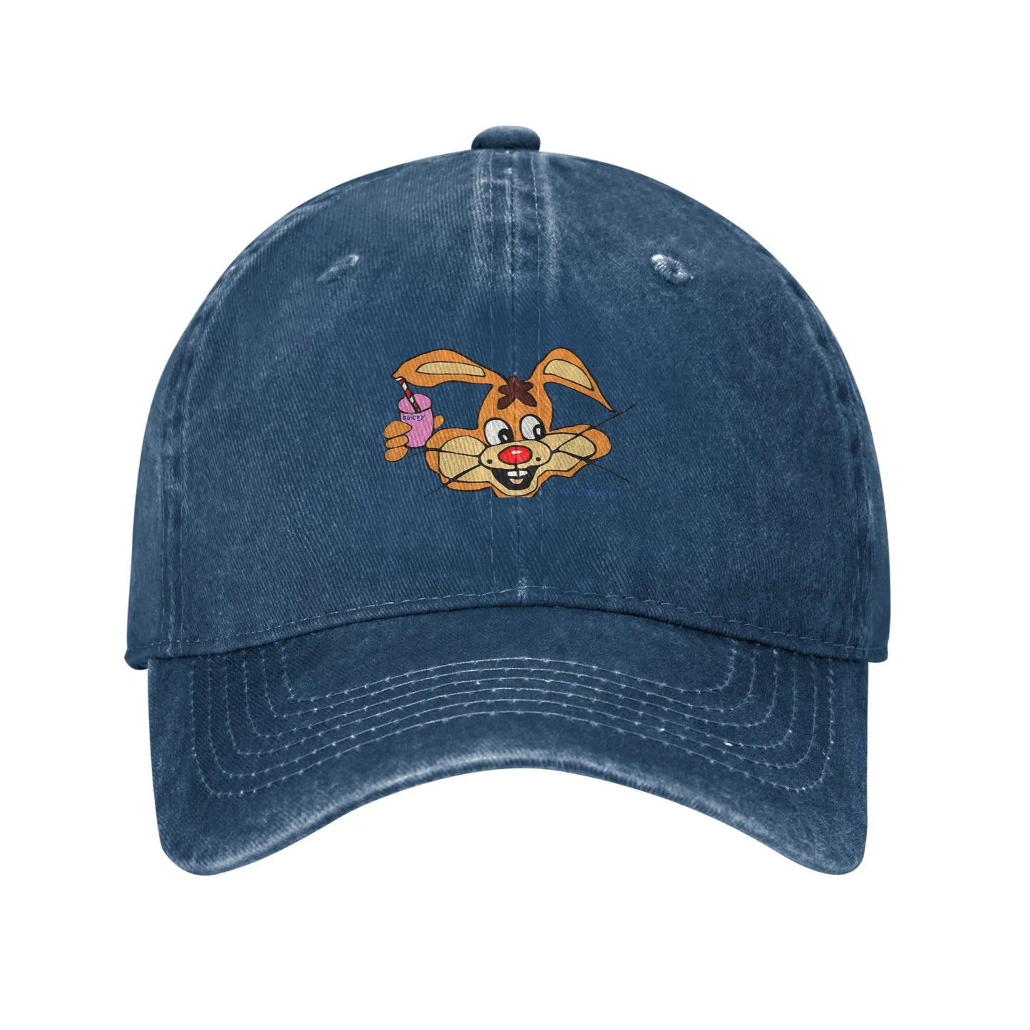 Quicky Nesquik Strawberry Flavor Casual Baseball Cap Running Hippie Hip Hop Hats