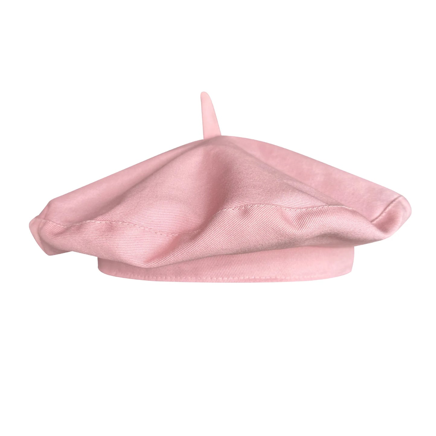 Spring Summer Yellow Linen Beret Korean Style Literary Painter Cap