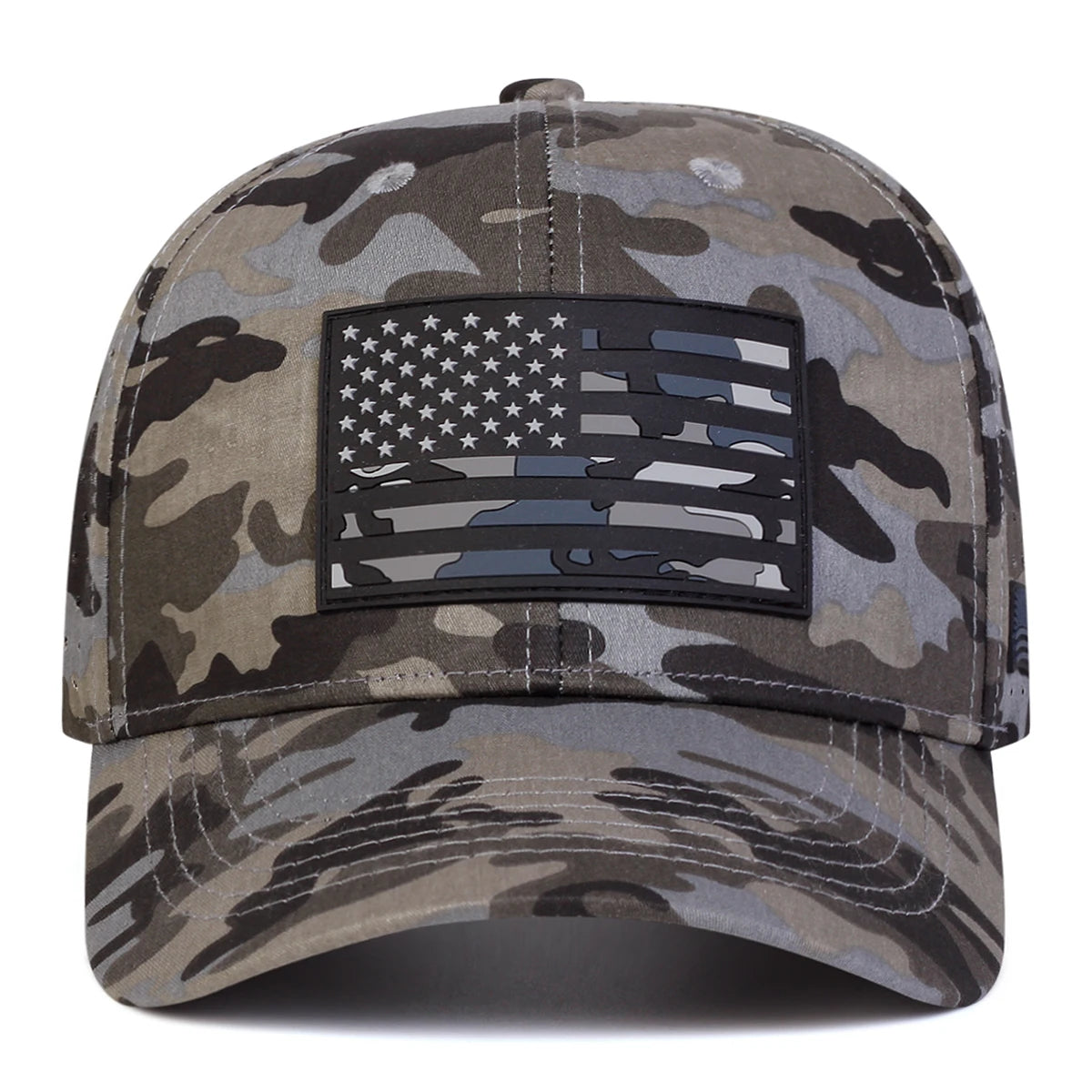 Unisex American Flag Embroidery Baseball Net Caps Outdoor Adjustable Casual Hats Sunscreen Hat Sports Cap