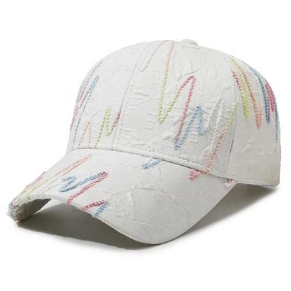 New Quilted Baseball Cap Adjustable