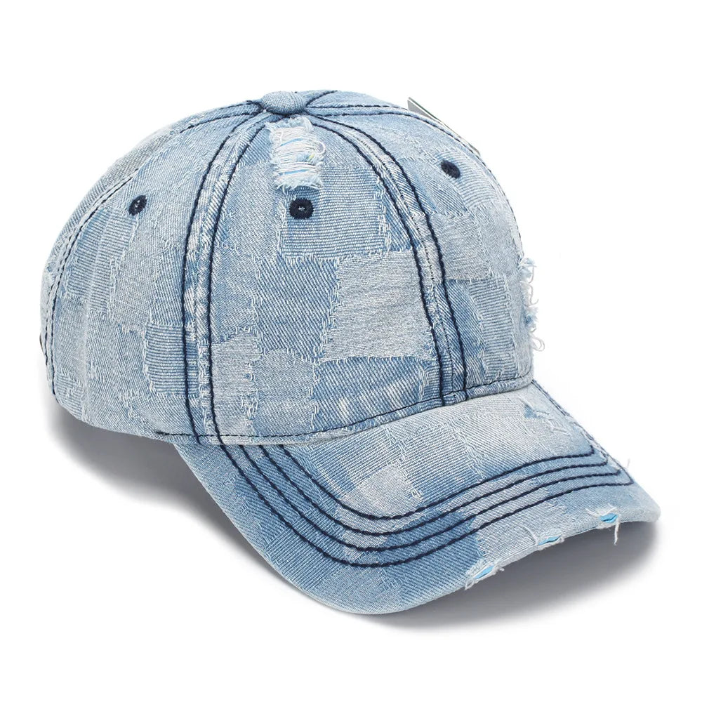 New Spring-Autumn Vintage Distressed Baseball Cap