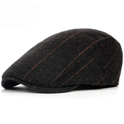 Retro Newsboy Caps Men British Painters Hats Autumn Winter Berets