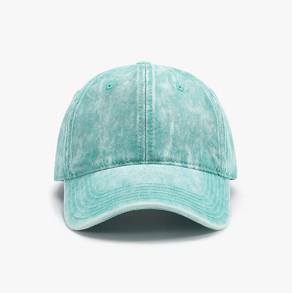 Washed Baseball Cap, Dad Cap, Unisex Outdoor Cap