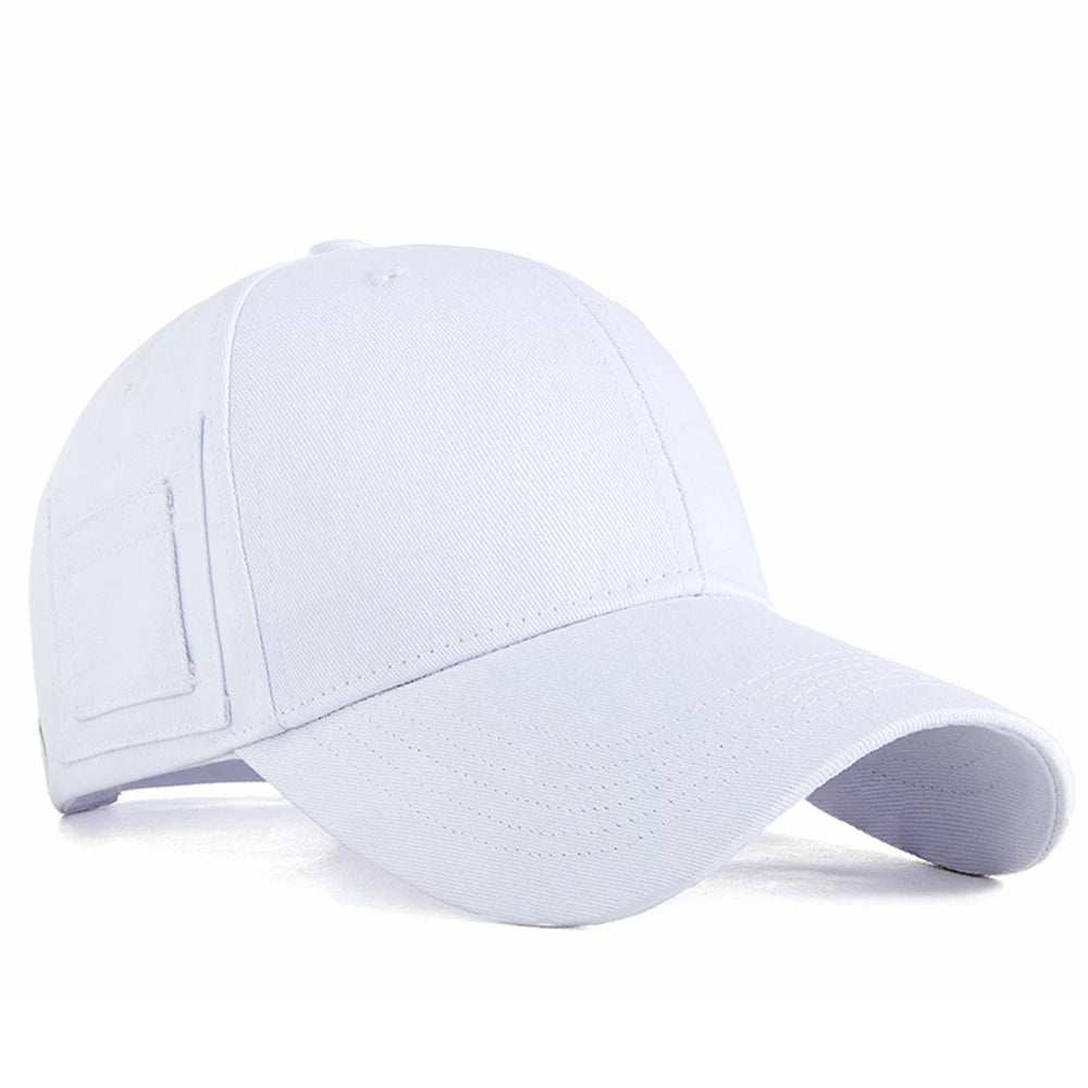 High Quality Baseball Cap Big Head Men Sports Oversize Snapback Hat