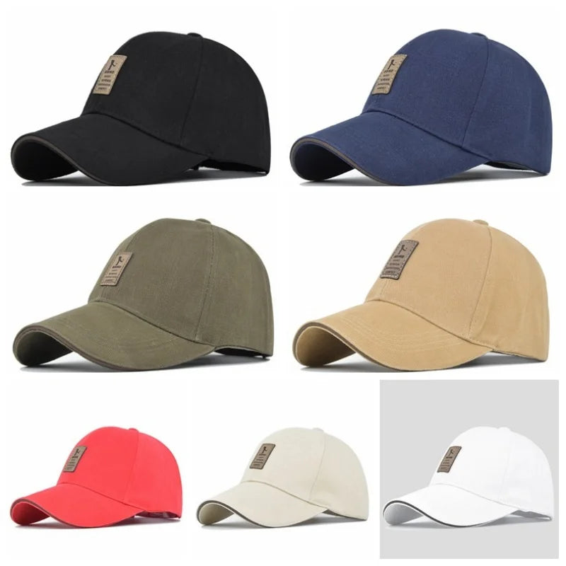 Unisex Fashion Cap Classic Simple Solid Color Baseball Caps For Men & Women