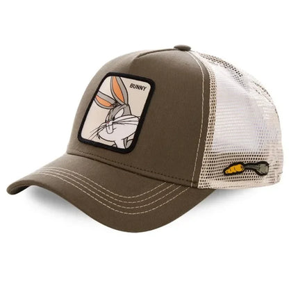 High Quality Brand Anime Cartoon Snapback Cotton Baseball Cap Men Women