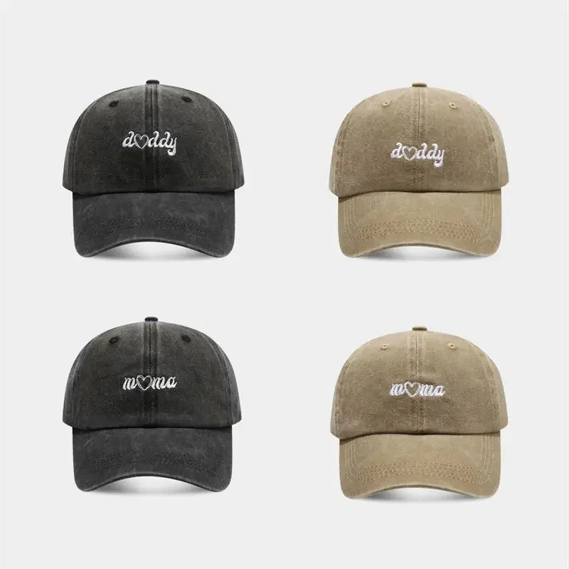 Cotton Letter Embroidery Casquette Baseball Cap