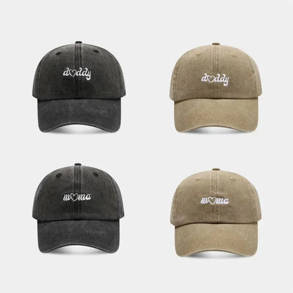 Cotton Letter Embroidery Casquette Baseball Cap