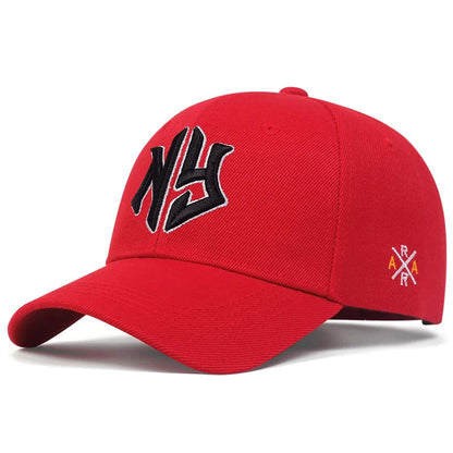 Unisex Ng Letter Side Ar Embroidery Baseball Caps Spring and Autumn