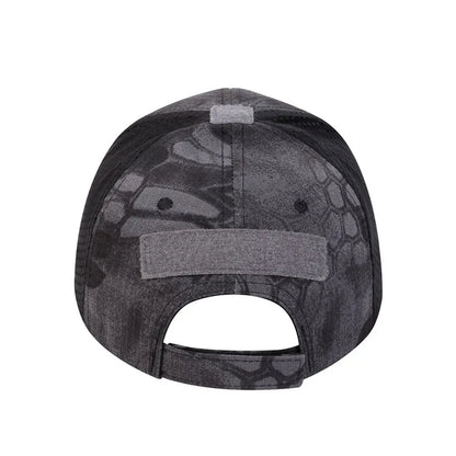 Unisex Skull Embroidered Top With Patch Breathable Baseball Caps Adjustable Sunscreen Hat