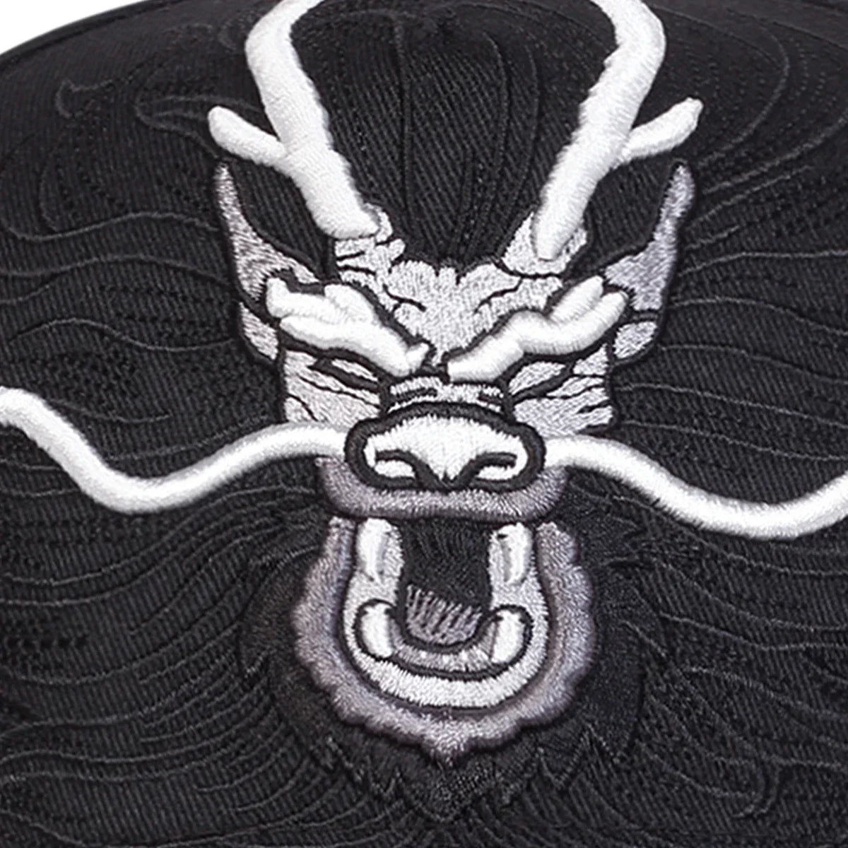 Unisex Dragon Embroidery Baseball Caps Spring and Autumn