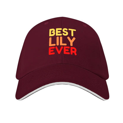 Best Lily Ever Baseball Cap