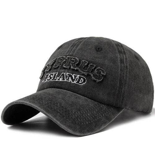 Washing Retro Style Baseball Cap For Men
