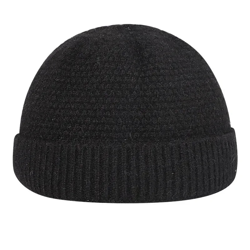 2026 New Baseball Cap Man Knitted Beanie Warm Soft Winter Hats