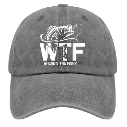WTF Where's The Fish Hats for Man