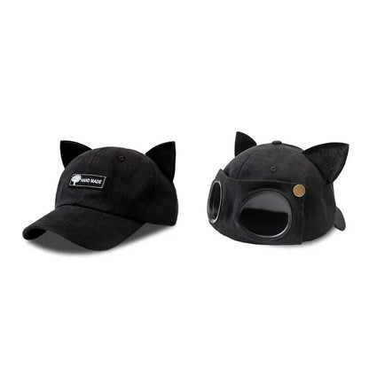Unisex Summer Baseball Caps With Glasses Aviator Hat