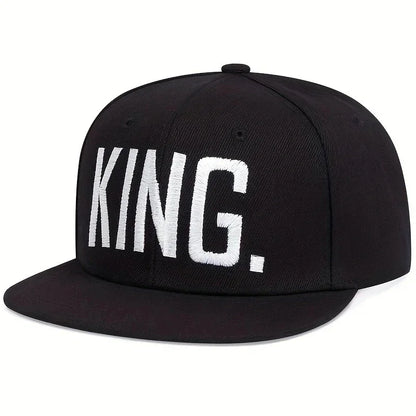 Unisex King Letter Embroidery Hip-hop Hats Spring And Autumn
