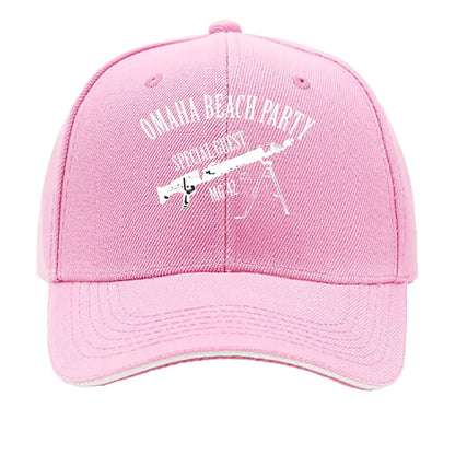 Omaha Beach Party Themed Design Print Sandwich Baseball Cap Men Hip Hop Bucket Hat Summer Sun Dad Hats