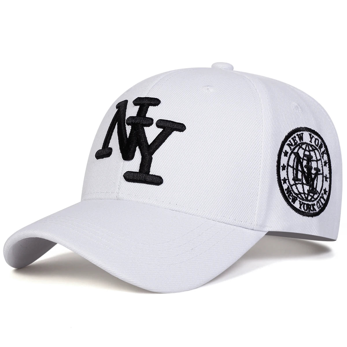 Unisex NY Letter Embroidery Baseball Caps Spring Autumn