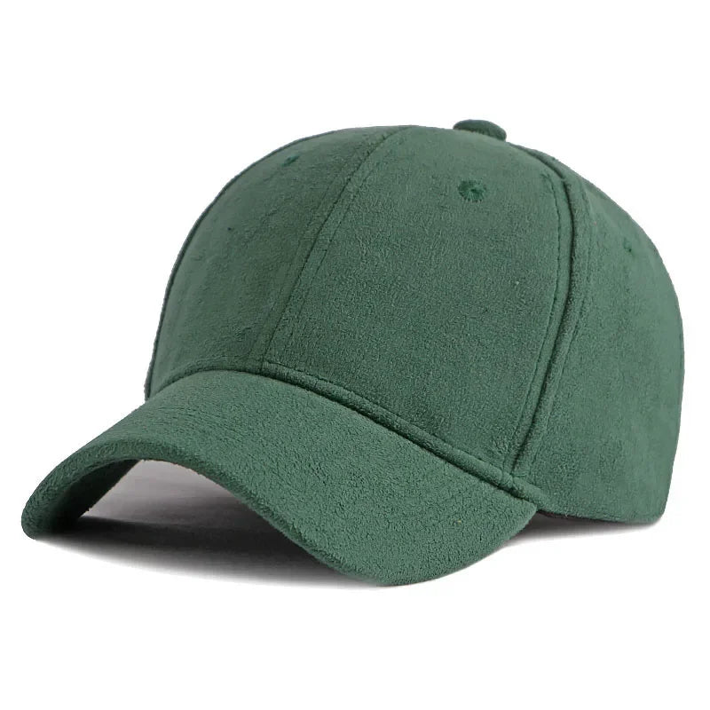 Suede Baseball Cap