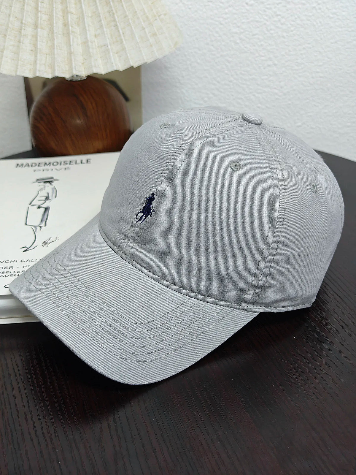 New Trendy Pony Embroidered Baseball Cap Showing Face Small Leisure Sports Cap
