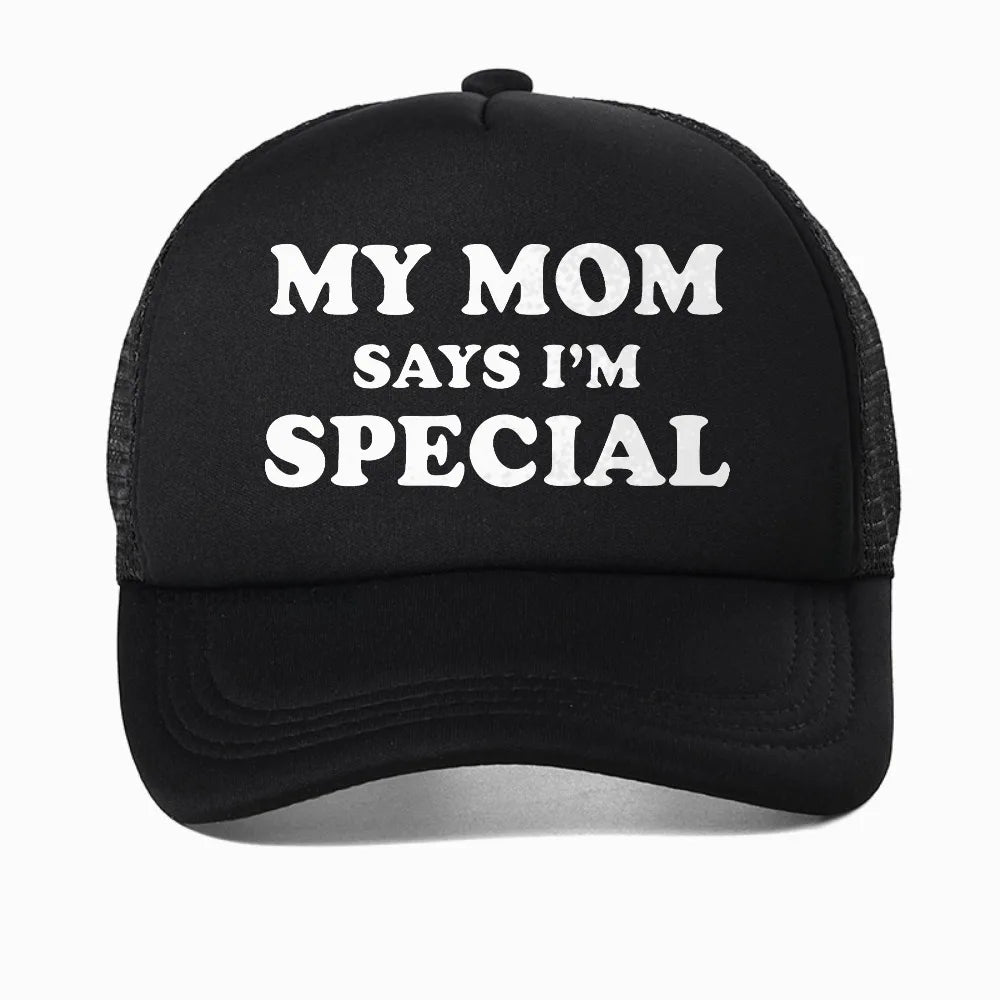My Mom Says I'm Special Mesh Baseball Cap