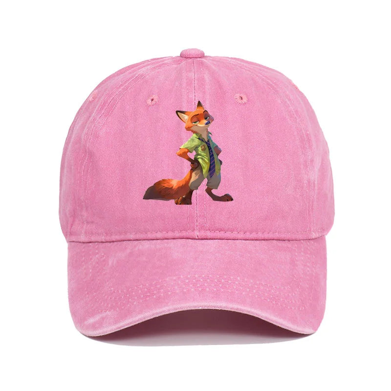 Cartoon Zootopia Three-toedSloth Baseball Cap