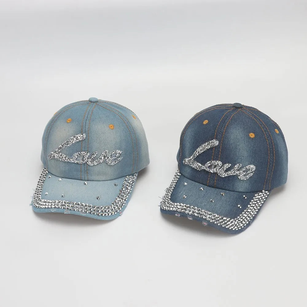 Denim Cap Women's Hats Summer Baseball Cap