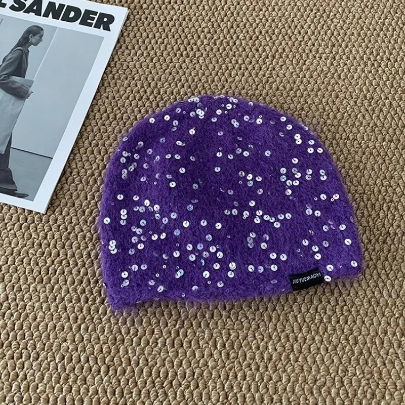 Winter Warm Versatile Atmosphere Personality Pullover Hats