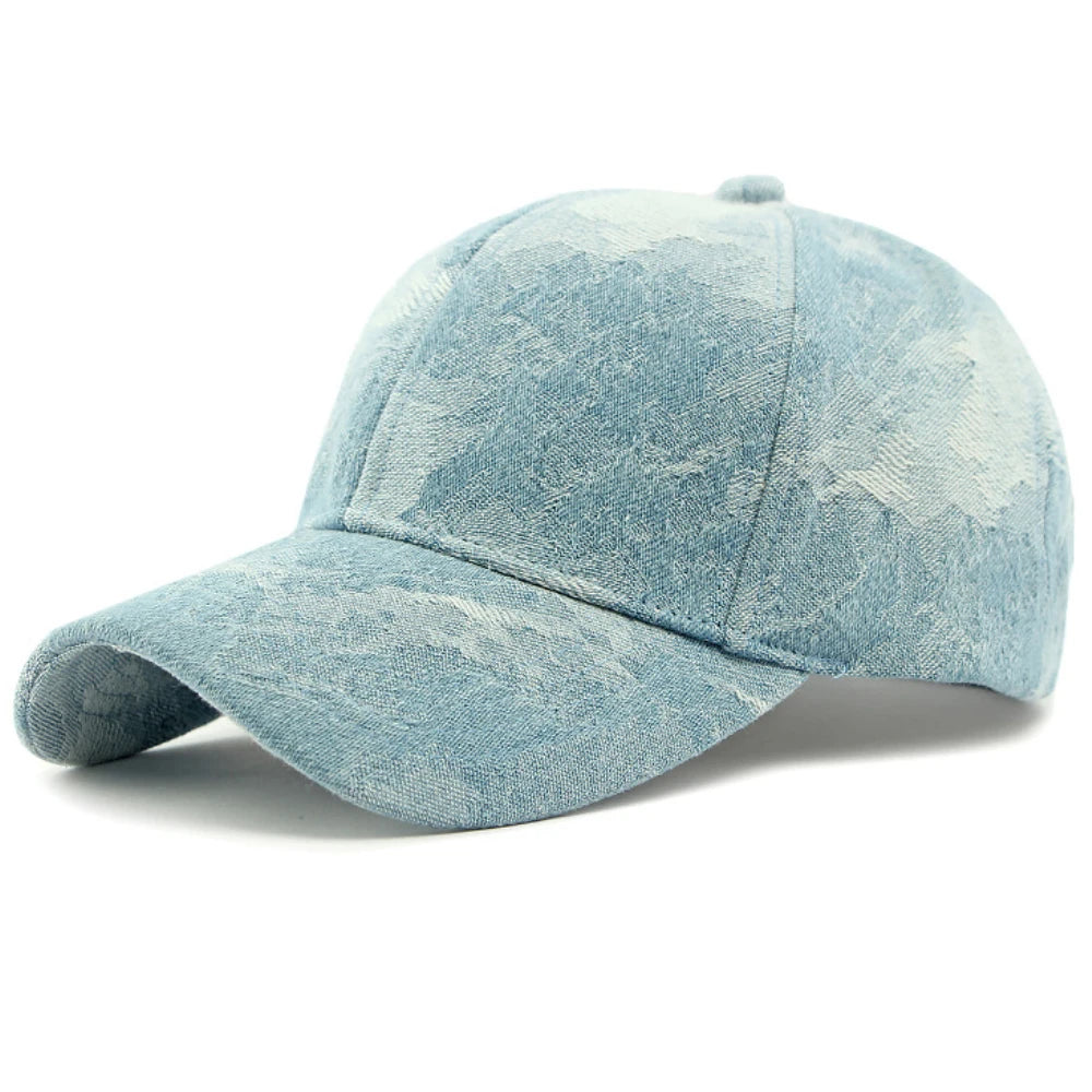 Baseball Cap New Spring Autumn Denim Caps For Men Women Outdoor