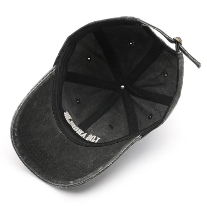 Personality Female Wash Do Old Letter Embroidery Los Angeles 1850 Cap Outdoor Male Sports Baseball Cap