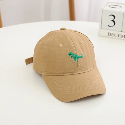 Dinosaur Embroidered Children's Baseball Cap Summer Caps Boys Girls