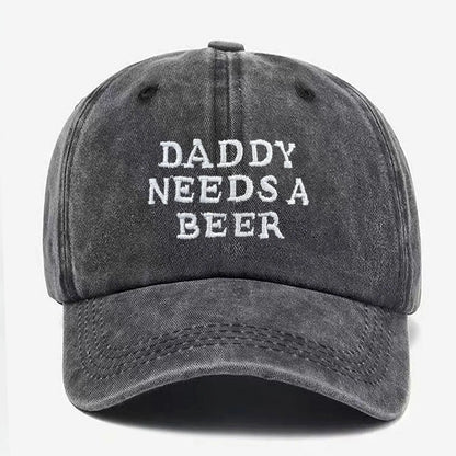 Daddy Needs A Beer Baseball Cap for Men Women