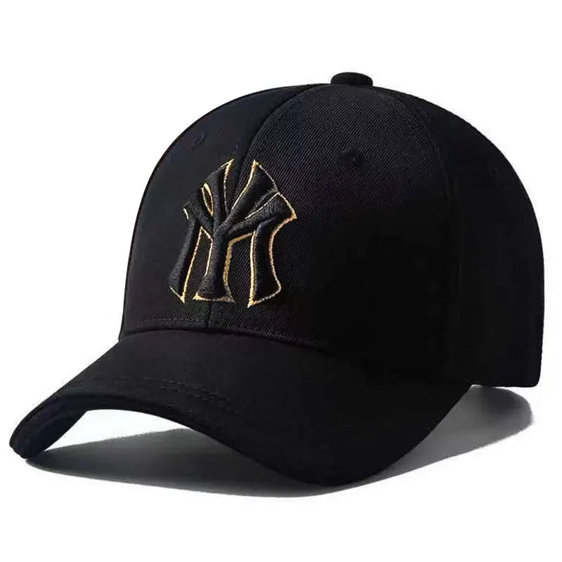 Unisex Three Dimensional Edging Letter Embroidery Baseball Hats Adjustable Casual Hats
